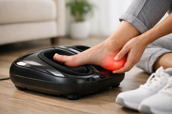 Fodmassageapparat mod hælspore smerter - virker det?