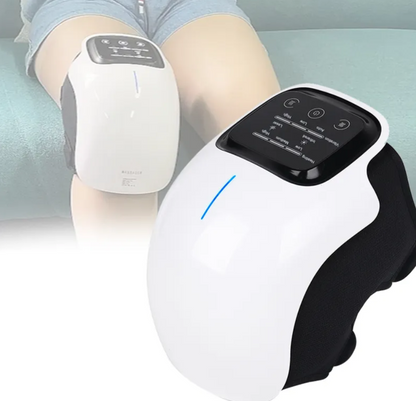 Knæmassager med infrarød varme og vibration til lindring af knæsmerter